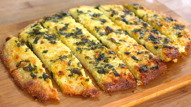 Koolhydraatarm knoflookbrood