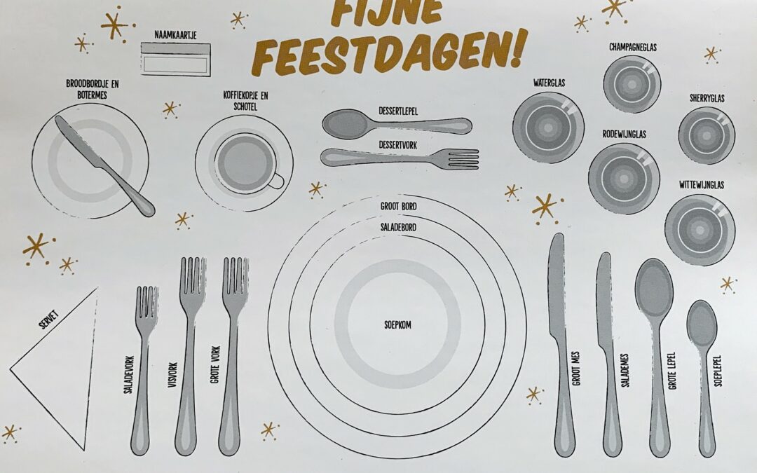 Hoe hoort het eigenlijk – tafel dekken